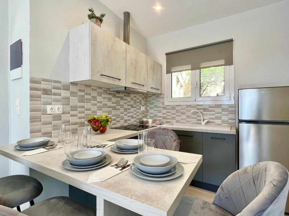 Nissaki Apartments And Vasilis House Nisaki  ภายนอก รูปภาพ